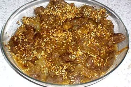 Баранина по-монгольски