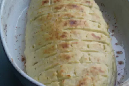 Картофельная кулебяка.