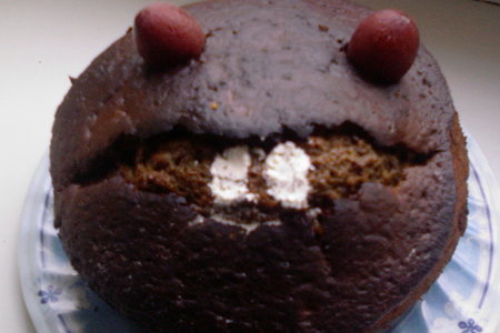 Фото к рецепту: Сливовая лыба-улыба, или пирог из тёти машиного конфитюра.