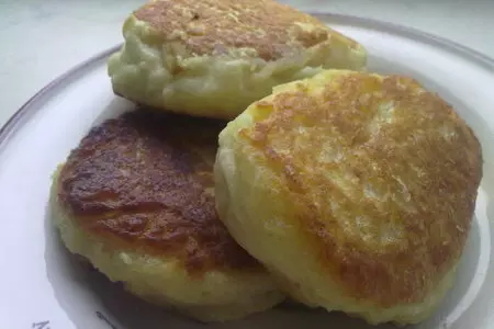 Оладьи из манной каши