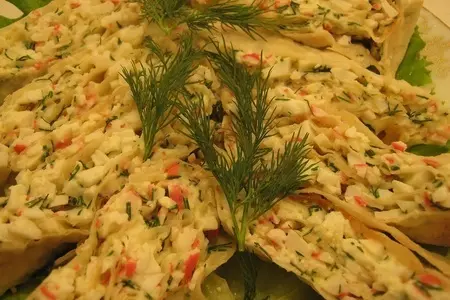 Крабовый рулетик