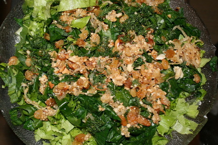 Фото к рецепту: Зеленый салатик