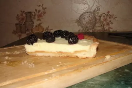 Ежевичный пирог