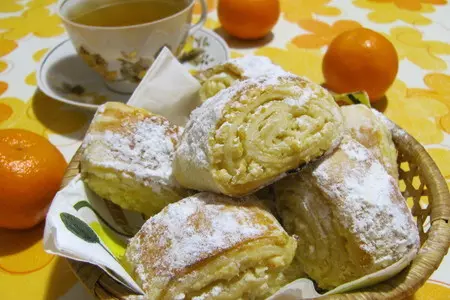 Витушки  творожно- лимонные