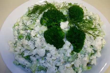 Послепраздничный вкуснейший салатик на диету!!!