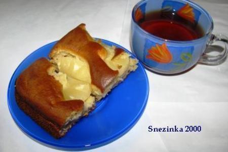 Фото к рецепту: Творожно-ананасовый пирог