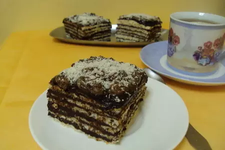 Пирожное "риге" (полосатое)
