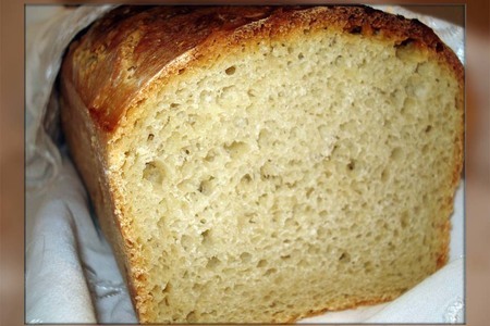 Фото к рецепту: Белый хлеб джеймса бирда... или хлеб, кторого не должно было быть!