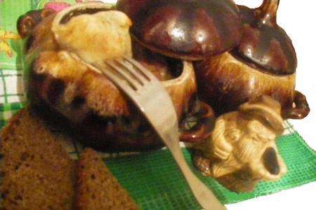 Фото к рецепту: Кундюмы с картошечкой и грибами