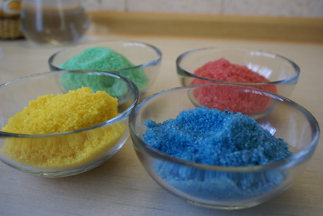 Цветной сахар – кулинарный рецепт