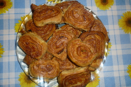 Фото к рецепту: Печенье"хризантема"