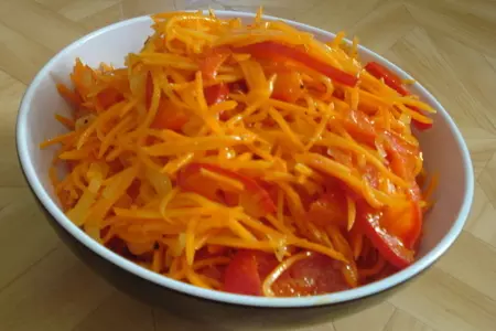 Морковный салат