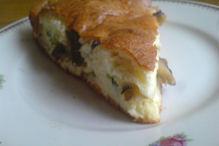 Фото к рецепту: Пирог  с грибами