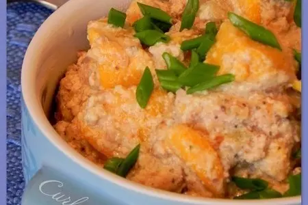 Куриное филе с хурмой "пища богов"