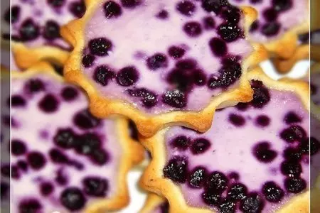 Ватрушки с черникой