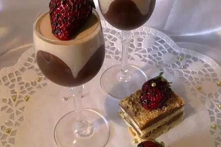 Десерт «black tulip»