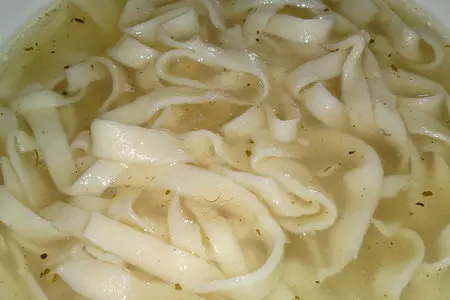Куриная лапша
