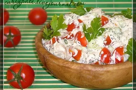 Салат "маковка"