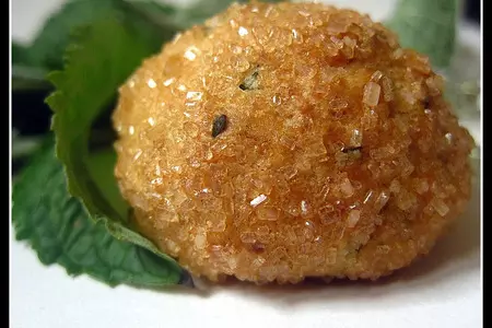 Мятное печенье в сахарной корочке