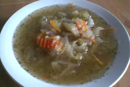 Совершеннолетние щи - хоть кухарку полощи