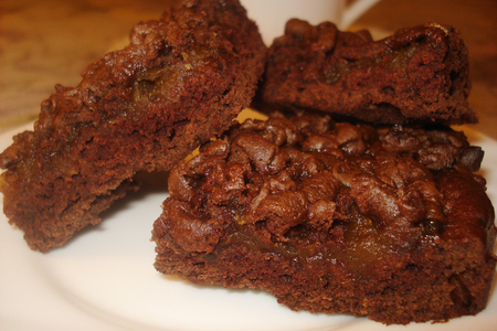 Фото к рецепту: Печенье шоколадное, с тыквенно-апельсиновым вареньем(+рецепт), по мотивам «венского» с нашего сайта