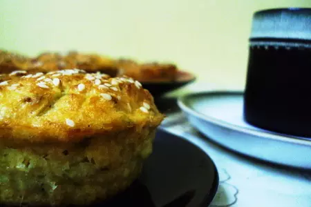 Маффины с кабачками.