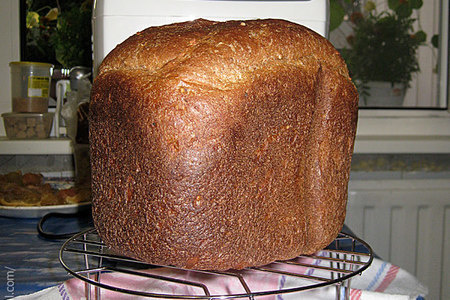 Заварной хлеб с грецкими орехами вариант для хп