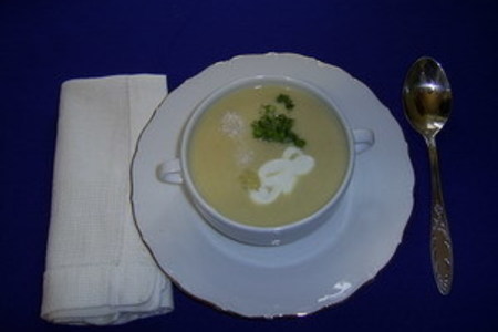 Крем-суп из кабачков (вариант)
