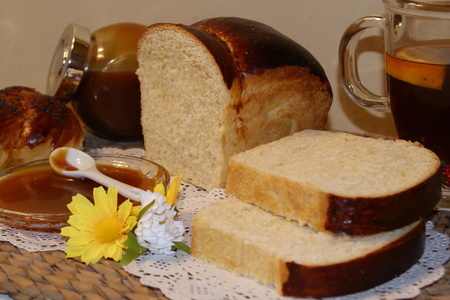 Молочный хлеб (hokkaido milk loaf)