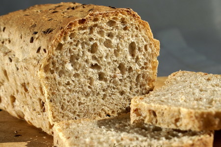 Пшенично-ржаной дрожжевой хлеб на рассоле