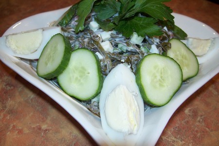 Салат из морской капусты "ностальгия"
