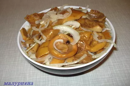 Маринованые рыжики/лисички