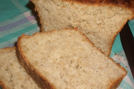 Фото к рецепту: Хлеб овсяной "быстрый"